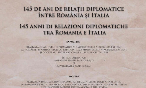 Expoziția „145 de ani de relații diplomatice între România și Italia” la Universitatea Babeș-Bolyai din Cluj-Napoca