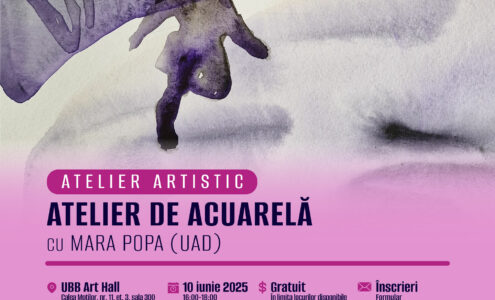 Atelier de acuarelă cu Mara Popa